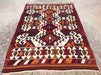 Handmade Vintage Kilim Rug 254cm x 157cm Striped Design