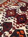 Handmade Vintage Kilim Rug 254cm x 157cm Striped Design