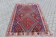 Handmade Vintage Turkish Kilim Rug 160cm x 220cm