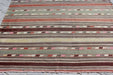 Handmade Vintage Turkish Kilim Rug 184 x 355 cm