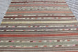 Handmade Vintage Turkish Kilim Rug 184 x 355 cm