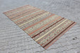 Handmade Vintage Turkish Kilim Rug 184 x 355 cm