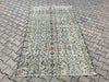 Handmade Vintage Turkish Oushak Rug 245cm x 146cm