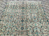Handmade Vintage Turkish Oushak Rug 245cm x 146cm
