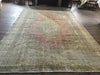 Handmade Vintage Turkish Oushak Rug 350cm x 249cm