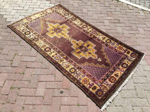 Handmade Vintage Turkish Rug 203cm x 114cm #749