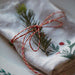 Handprinted 100% Linen Napkin 35x35 cm