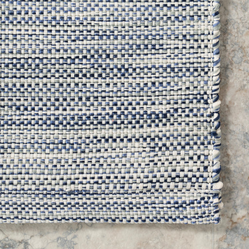 Handwoven Blue Indoor Outdoor Rug 150x240 cm