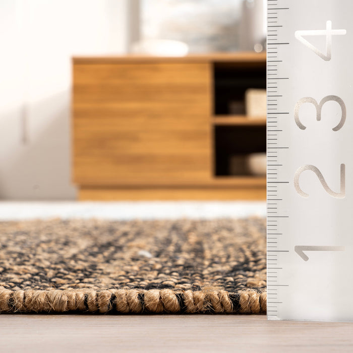 Handwoven Geometric Rug 120x180 cm Ivory