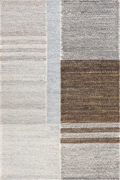 Handwoven Geometric Rug 120x180 cm Ivory