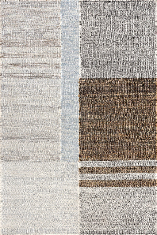 Handwoven Geometric Rug 120x180 cm Ivory