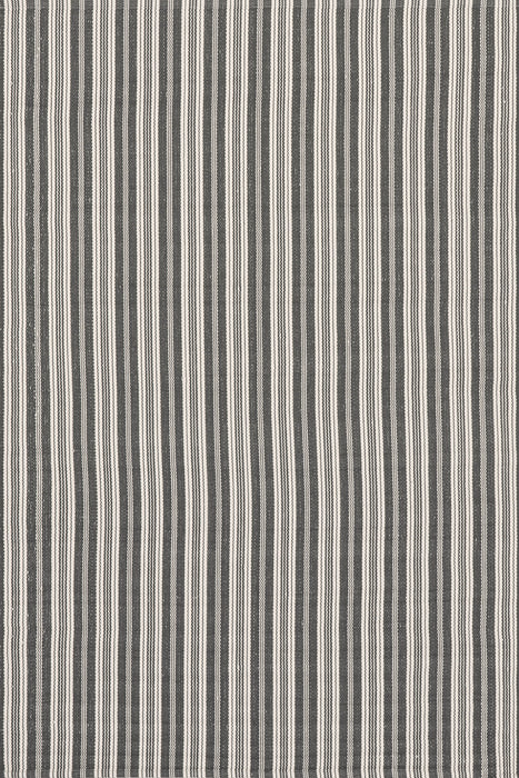 Handwoven Grey Stripe Indoor Outdoor Rug 150x90 cm