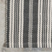Handwoven Grey Stripe Indoor Outdoor Rug 160x230 cm