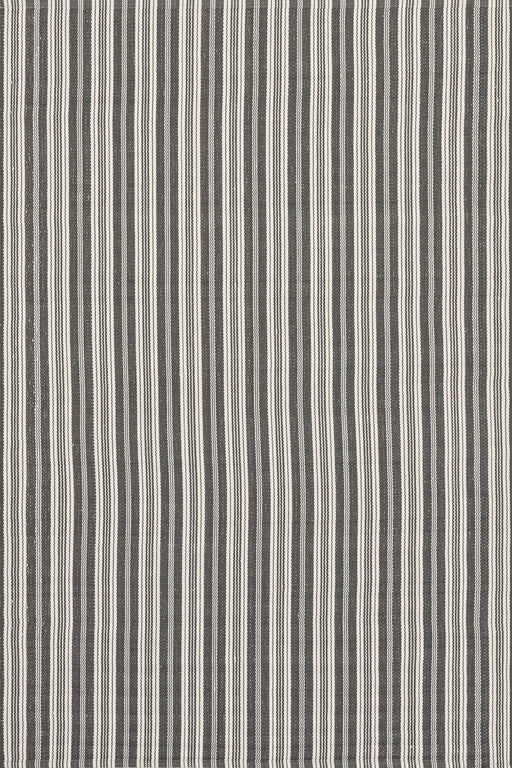 Handwoven Grey Stripe Indoor Outdoor Rug 160x230 cm