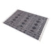 Handwoven Ivory Charcoal Wool Cotton Indoor Outdoor Rug