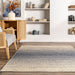 Handwoven Jute Ombre Area Rug in Grey 160x230 cm