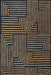 Handwoven Jute Rug in Black with Braided Design