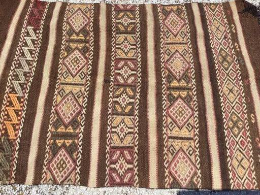Handwoven Kilim Rug 107cm x 71cm Vintage Turkish Design