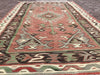 Handwoven Kilim Rug 249cm x 156cm Vintage Striped Design