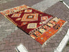Handwoven Vintage Aztec Kilim Rug 280cm x 162cm
