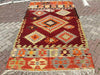 Handwoven Vintage Aztec Kilim Rug 280cm x 162cm