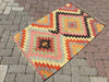 Handwoven Vintage Kilim Rug 123cm x 79cm Unique Design