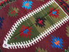 Handwoven Vintage Kilim Rug 152cm x 107cm Wool