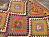 Handwoven Vintage Kilim Rug 155cm x 118cm Wool