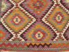 Handwoven Vintage Kilim Rug 155cm x 118cm Wool