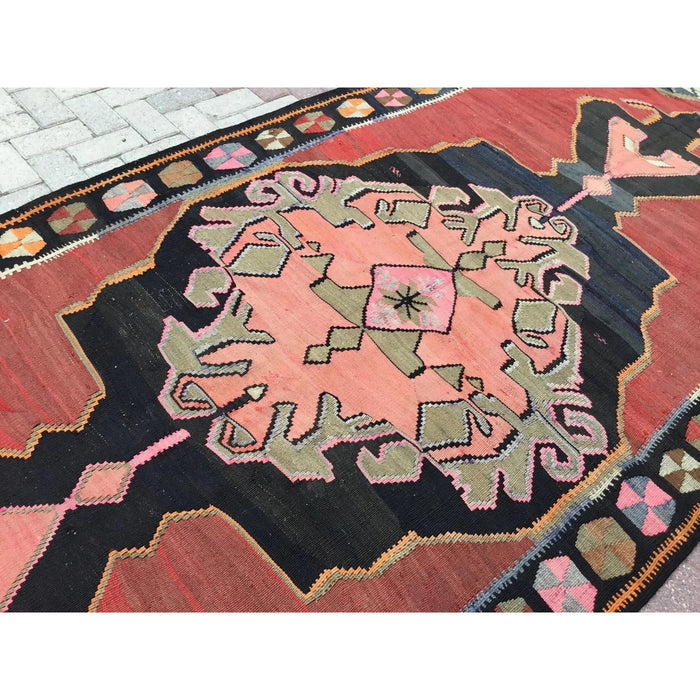 Handwoven Vintage Kilim Rug 419cm x 157cm