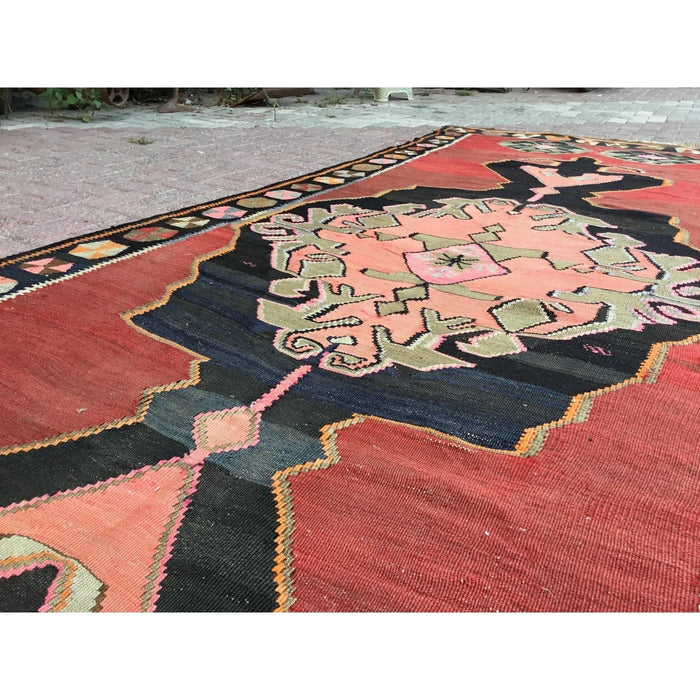 Handwoven Vintage Kilim Rug 419cm x 157cm