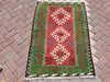 Handwoven Vintage Rug 140cm x 97cm From Central Turkey
