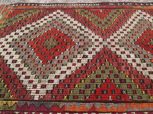 Handwoven Vintage Rug 259Cm X 157Cm Wool From Turkey