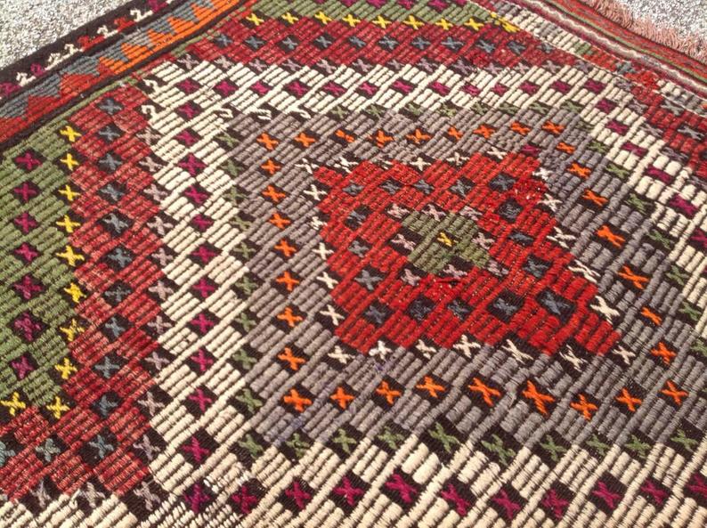 Handwoven Vintage Rug 259Cm X 157Cm Wool From Turkey
