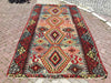 Handwoven Vintage Rug 337cm x 188cm Wool Cotton
