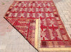Handwoven Vintage Striped Kilim Rug 192 cm Wool