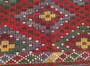 Handwoven Vintage Turkish Tribal Rug 145cm x 109cm