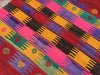 Handwoven Vintage Wool Cotton Rug 111cm x 99cm