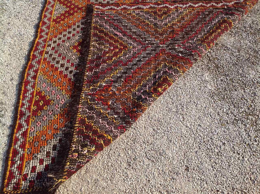 Handwoven Vintage Wool Rug 203cm x 157cm