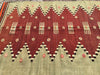 Handwoven Vintage Wool Rug 213cm x 145cm Central Turkey