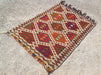 Handwoven Vintage Wool Tapestry Rug 127cm x 84cm