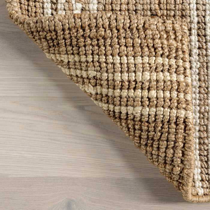 Hanna Jute Rug With Stripes 152X244 Centimeters