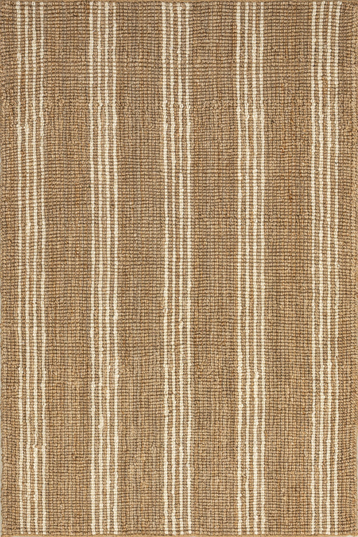 Hanna Jute Rug With Stripes 152X244 Centimeters