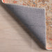 Hannah Medallion Machine Washable Rug in Rust 50x80 cm