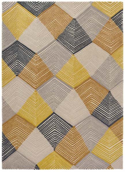 Harlequin Rhythm Saffron 40906 Rug