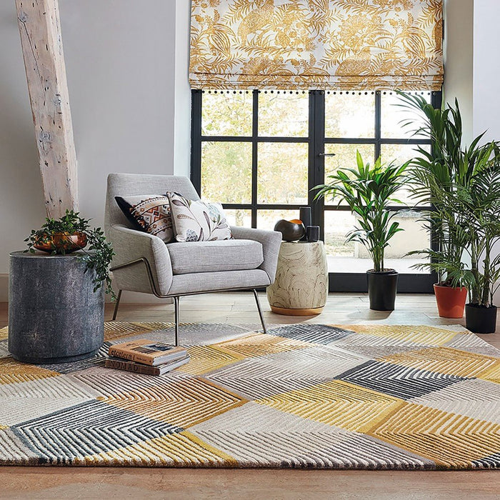 Harlequin Rhythm Saffron 40906 Rug