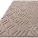 Harrison Modern Plain Hand-Carved Geometric Hi-Low Plush Soft Polyester Boho Shaggy Greige Rug