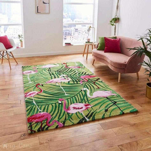 Havana 2349 Green/Pink Rug