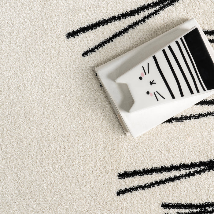 Hedgehog Kids Rug for Playroom and Nursery Decor