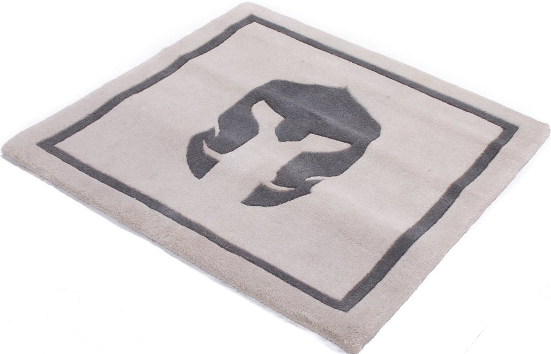 Helmet Light Grey Rug